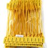 Leadseals(R) Yellow Numbered Security Zip Ties Plastic Tamper Evident Seal Tags Pull Tite Self-Locking Disposable Safety Locks for Fire Extinguisher (100 PCS)-4
