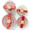 Safe Secure Tamper Evident Seals for Christmas Drink Beverage Lids 1" x 9" for Freshness Labels Food Delivery Safety Stickers for Coffee Milk Tea Ice Cream Seal 250pcs-3
