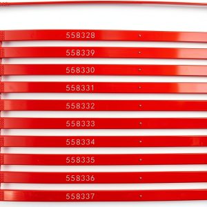 Plastic Security Seals Tamper Seal 1000 Count Red Truck Seal-0