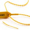 Leadseals(R) Yellow Numbered Security Zip Ties Plastic Tamper Evident Seal Tags Pull Tite Self-Locking Disposable Safety Locks for Fire Extinguisher (100 PCS)-6